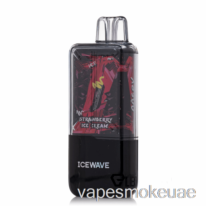 فيب الإمارات Icewave X8500 آيس كريم الفراولة القابل للتصرف
